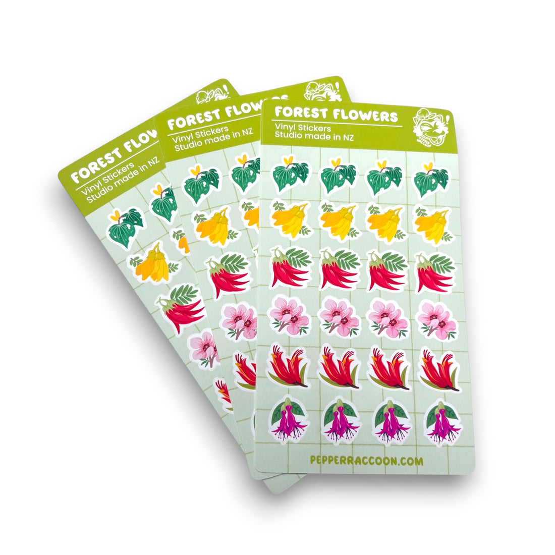 Forest Flowers Planner Sticker Sheet
