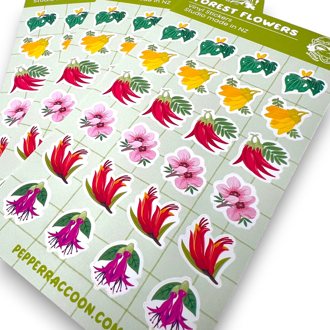 Forest Flowers Planner Sticker Sheet