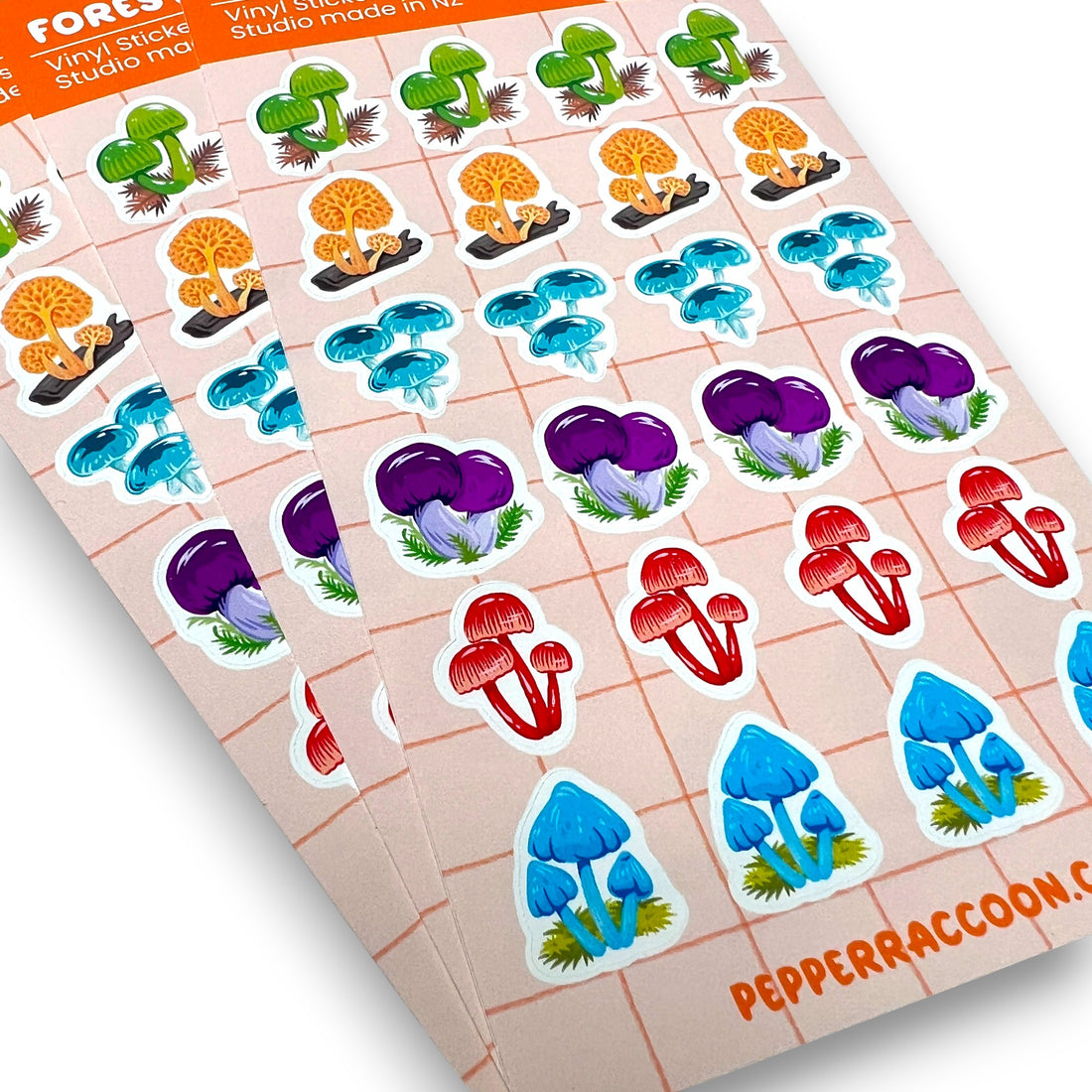 Forest Fungi Planner Sticker Sheet