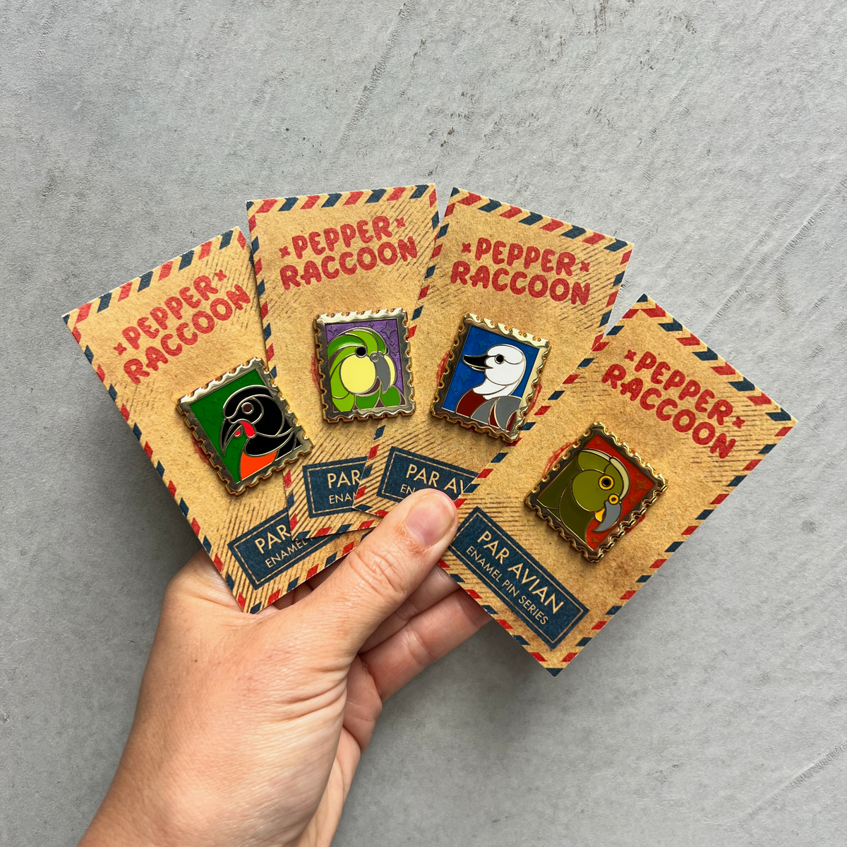 Par Avian Series IV • Enamel Pin Set
