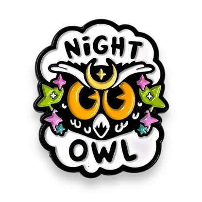 Night Owl Pin
