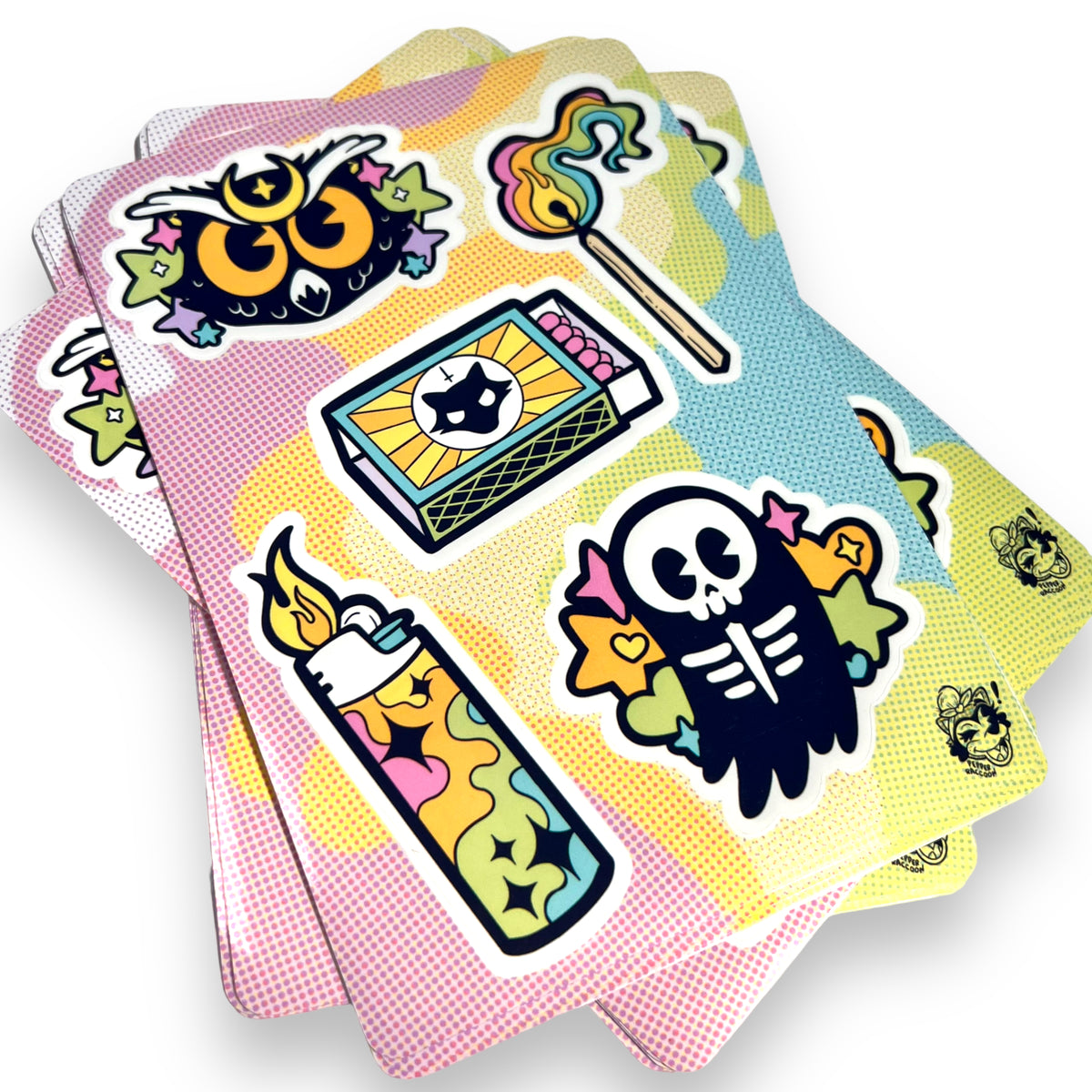 Chromatic Curse Sticker Sheet