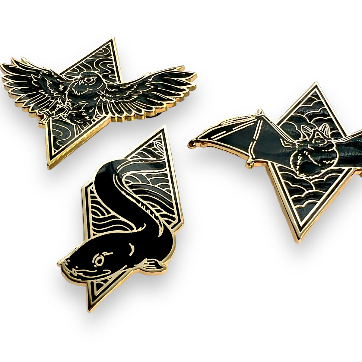 Nocturnal Natives Enamel Pin Set