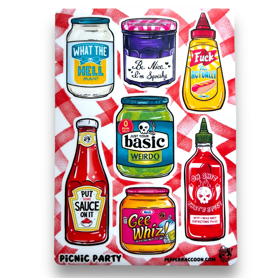 Picnic Party Sticker Sheet