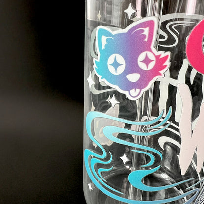 Witchy • Cosmic Cat Glassware