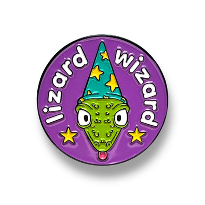 Lizard Wizard Pin