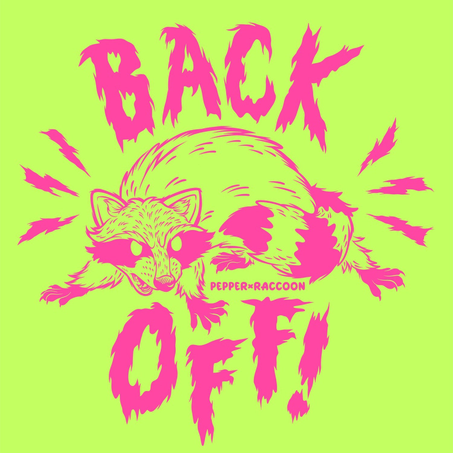 Back Off! Neon T-Shirt