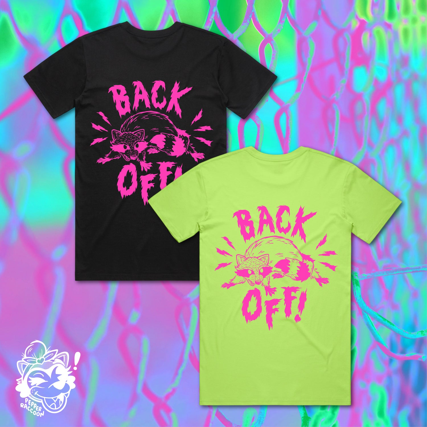 Back Off! Neon T-Shirt