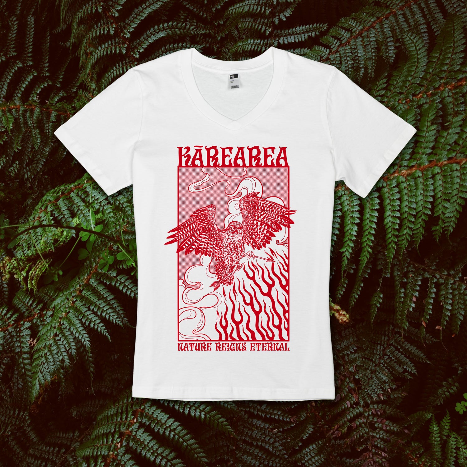 Kārearea T-Shirt • Nature Reigns Eternal