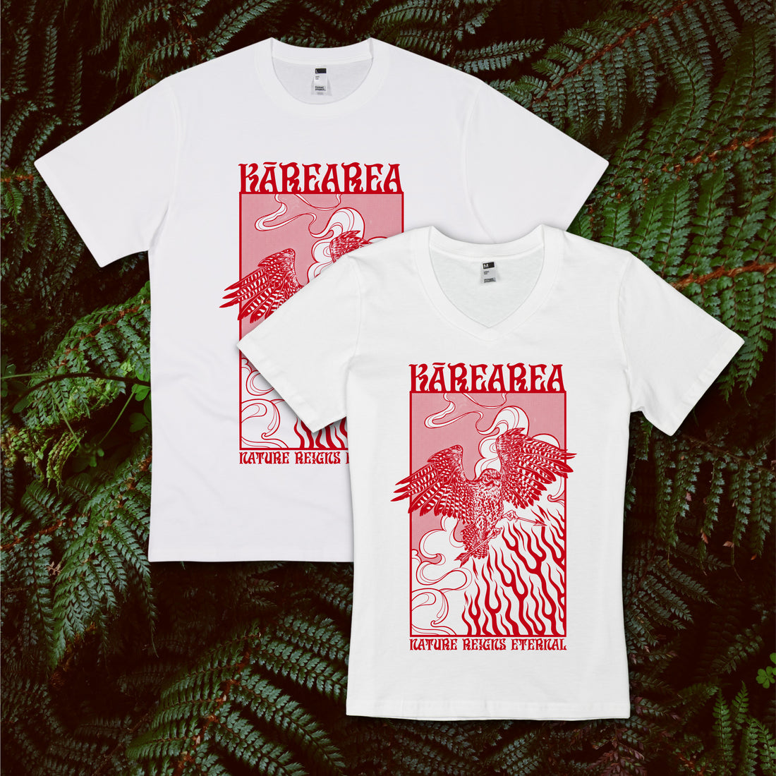 Kārearea T-Shirt • Nature Reigns Eternal