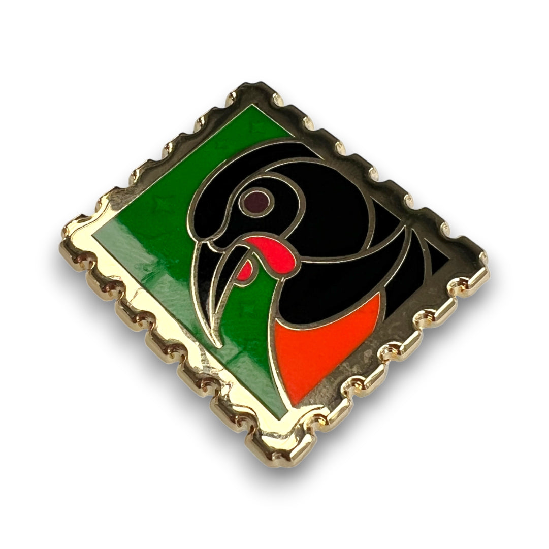 Par Avian IV • Tīeke Stamp Enamel Pin