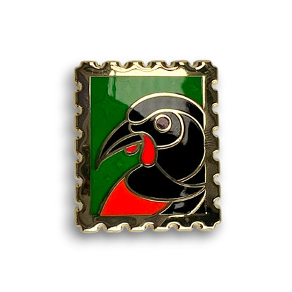 Par Avian IV • Tīeke Stamp Enamel Pin