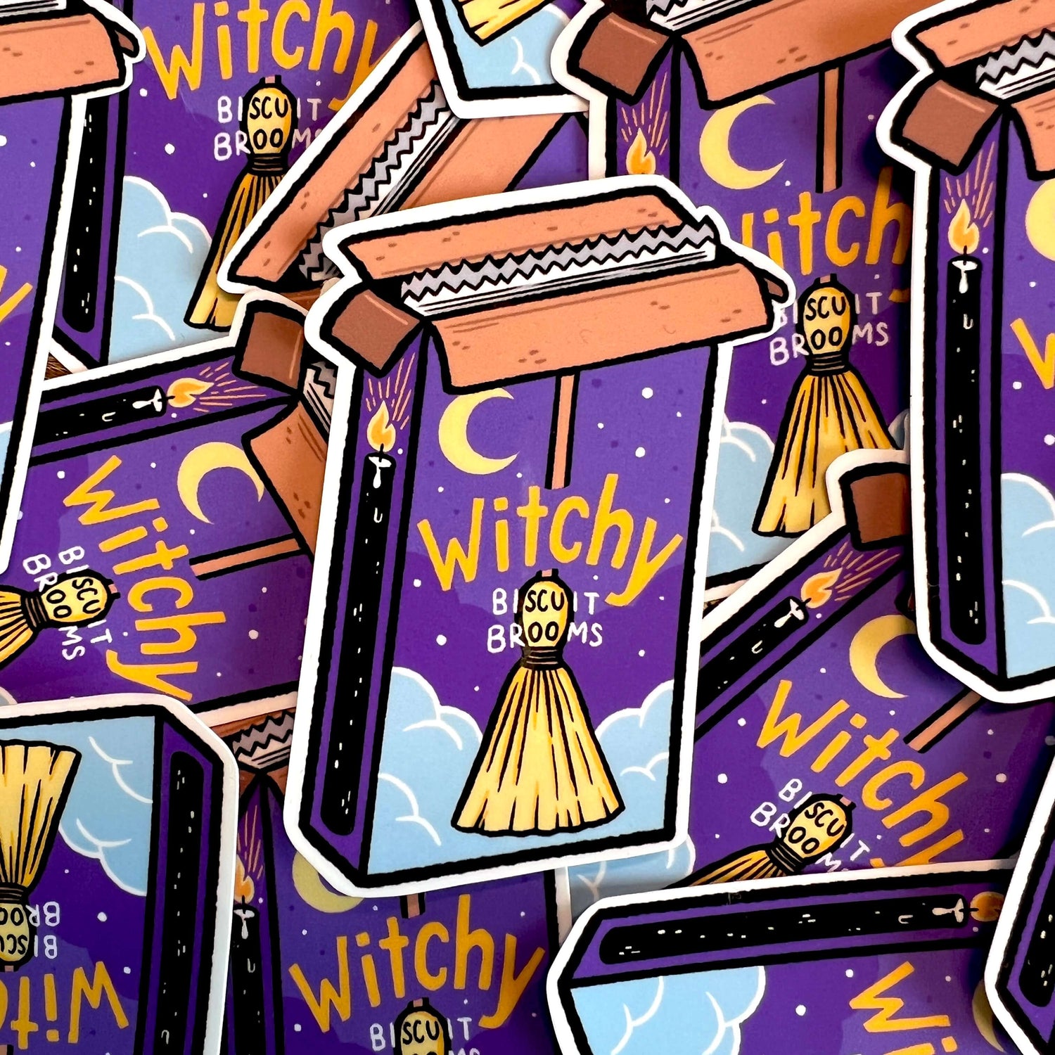 Witchy Biscuits Sticker • Tricky Treatzzz