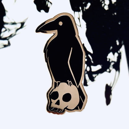 Quoth The Raven Pin